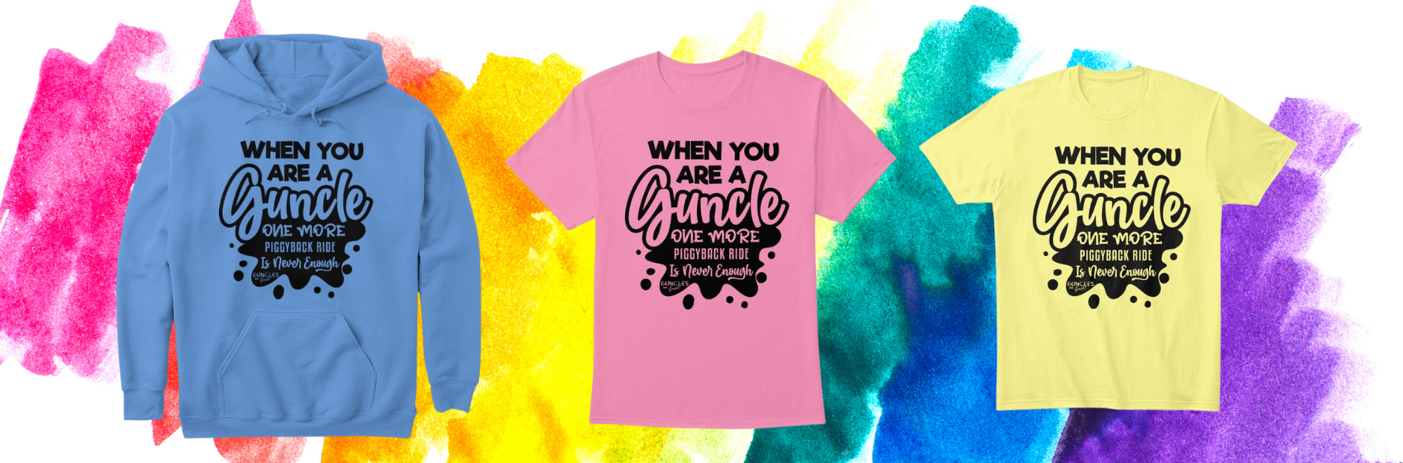 Guncle T-shirts and hoodie merchandise 
